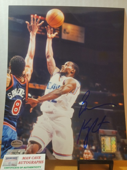 Brevin Knight Cleveland Cavaliers Autographed 8x10 Photo Mancave Authenticated coa