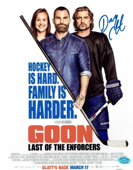 Doug Glatt Autographed Goon2 8x10 Movie Poster Photo Full Time coa