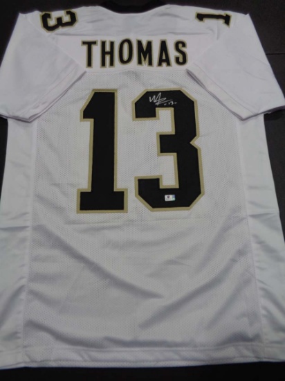 Michael Thomas New Orleans Saints Autographed Custom Football Jersey GA coa