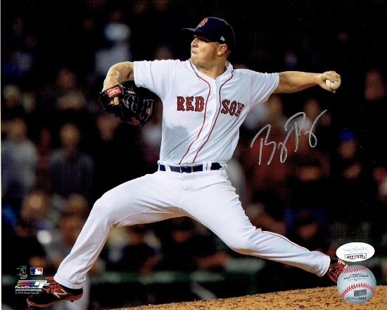 Bobby Poyner Boston Red Sox Autographed 8x10 Photo JSA w coa