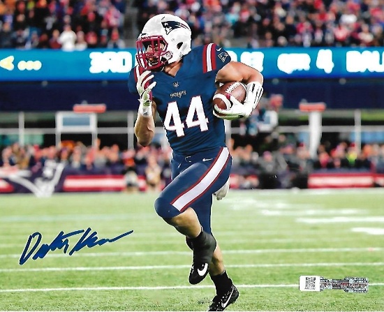 Dalton Keene New England Patriots Autographed 8x10 Photo Full Time coa