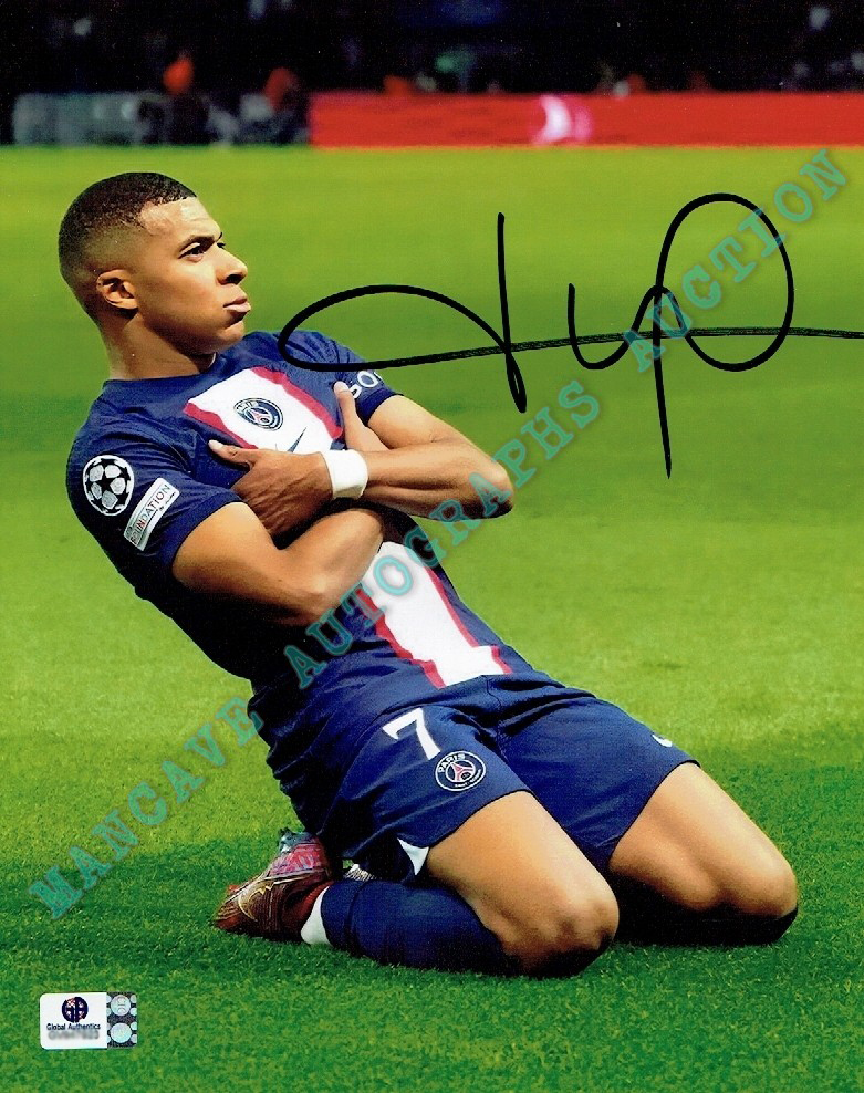 Kylian Mbappé Paris Saint-Germain Autographed | Proxibid