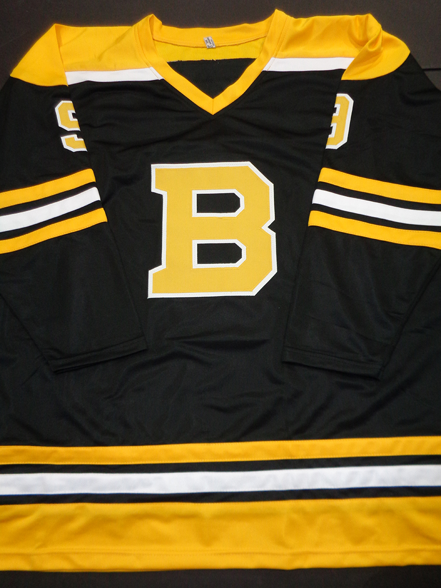 Ray Bourque Autographed Boston HOF Custom Black Hockey Jersey - BAS