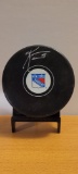 Kevin Klein New York Rangers Autographed Hockey Puck Beckett Hologram