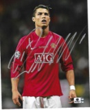 Cristiano Ronaldo Juventus FC Autographed 8x10 Photo GA coa