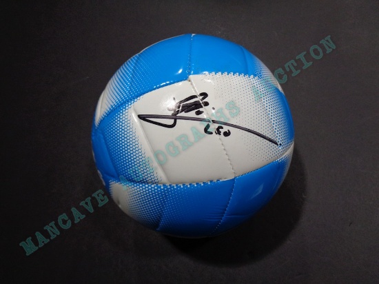 Lionel Messi Paris Saint-Germain Autographed Adidas Soccer Ball GA coa (b)
