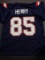 Hunter Henry New England Patriots Autographed Custom Football Jersey Beckett Hologram