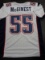 Willie McGinest New England Patriots Autographed Custom Football Jersey JSA W coa