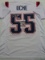 Josh Uche New England Patriots Autographed Custom Football Style Jersey JSA W coa