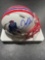 Julian Edelman New England Patriots Autographed Riddell Mini Helmet GA coa