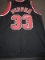 Scottie Pippen Chicago Bulls Autographed Custom Basketball Style Jersey GA coa