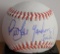 Bill Lee Boston Red Sox Autographed & Inscribed Rawlings Baseball Full Time QR Hologram