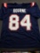 Kendrick Bourne New England Patriots Autographed Custom Football Jersey Beckett Hologram