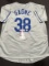 Eric Gagne Los Angeles Dodgers Autographed & Inscribed Custom Baseball Jersey JSA w coa