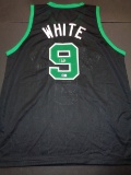 Derrick White Boston Celtics Autographed Custom Basketball Style Jersey Beckett Holo