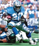 Barry Sanders Detroit Lions Autographed 8x10 Photo GA coa