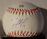 Franchy Cordero New York Yankees Autographed Rawlings Baseball Full Time Hologram
