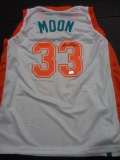 Will Ferrell Jackie Moon Semi Pro (2008) Autographed Custom Basketball Jersey GA coa
