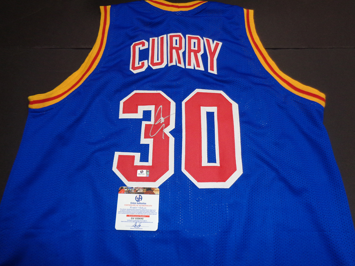 Sell Your Steph Curry NBA Finals Game Used Worn Jersey w His COA