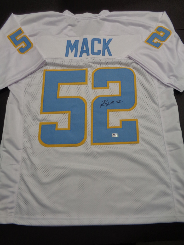 Khalil Mack Chargers jersey, get yours now