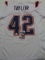 J.J. Taylor New England Patriots Autographed Custom Football Jersey JSA W coa