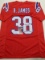 Roland James New England Patriots Autographed & Inscribed Custom Football Jersey JSA W coa