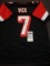Michael Vick Atlanta Falcons Autographed Custom Football Jersey JSA W coa