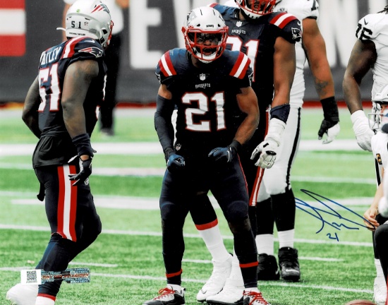 Adrian Phillips New England Patriots Autographed 8x10 Photo Full Time coa