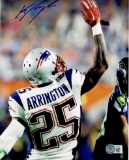 Kyle Arrington New England Patriots Autographed 8x10 Photo Beckett Holo