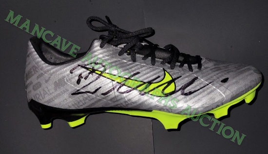 Cristiano Ronaldo Al-Nassr Autographed Nike Soccer Cleat GA coa