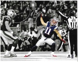 Julian Edelman New England Patriots Autographed 8x10 Photo GA coa  *04