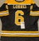 Mason Lohrei Boston Bruins Autographed Custom Hockey Jersey JSA W coa