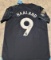 Erling Haaland Manchester United Autographed Puma 2023-24 Third Soccer Jersey GA coa