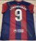 Robert Lewandowski FC Barcelona Autographed Nike 23-24 Home Jersey coa