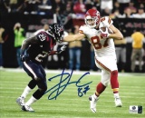 Travis Kelce Kansas City Chiefs Autographed 8x10 Photo coa  *5