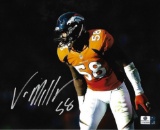 Von Miller Denver Broncos Autographed 8x10 Photo coa *1
