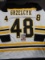 Matt Grzelcyk Boston Bruins Autographed Custom Hockey Style Jersey coa