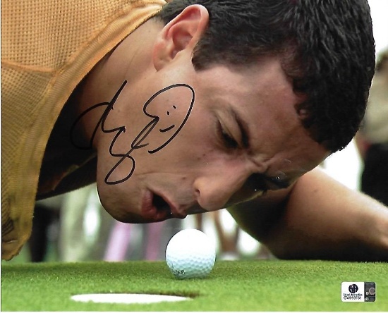 Adam Sandler Happy Gilmore Autographed 8x10 Photo coa  *2