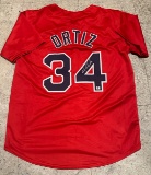 David Ortiz Boston Red Sox Autographed Custom Baseball Jersey coa