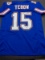 Tim Tebow Florida Gators Autographed Custom Football Jersey coa