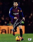 Lionel Messi FC Barcelona Autographed 8x10 Photo coa  *5
