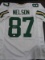 Jordy Nelson Green Bay Packers Autographed Custom Football Jersey coa