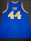 Clifford Ray Golden State Warriors Autographed & Ins Custom Basketball Jersey coa