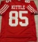 George Kittle San Francisco 49ers Autographed Custom Football Jersey coa