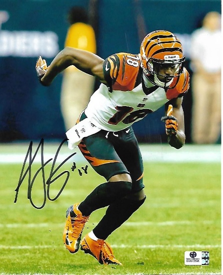 A.J. Green Cincinnati Bengals Autographed 8x10 Photo coa *3
