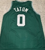 Jason Tatum Boston Celtics Autographed Custom Basketball Jersey coa