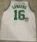 Tom Sanders Boston Celtics Autographed & Ins Custom Basketball Jersey coa