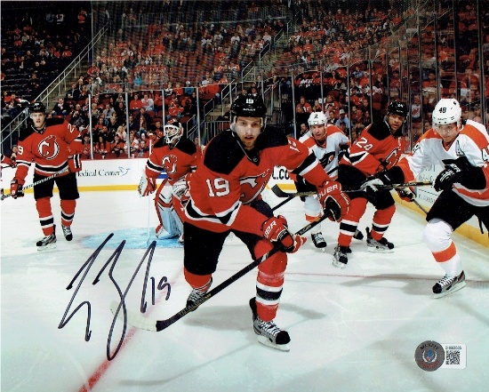 Travis Zajak New Jersey Devils Autographed 8x10 Photo Hologram *1