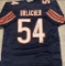 Brian Urlacher Chicago Bears Autographed Custom Football Jersey coa