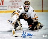 Andy Moog Boston Bruins Autographed 8x10 Photo coa *4